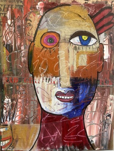Désaccord intérieur de Eric Doisy, Pintura a la venta en Singulart