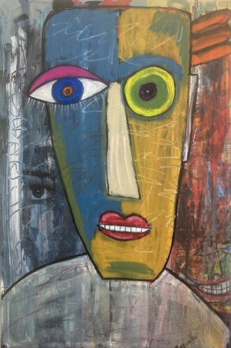 Figure sous contrôle de Eric Doisy, Pintura a la venta en Singulart