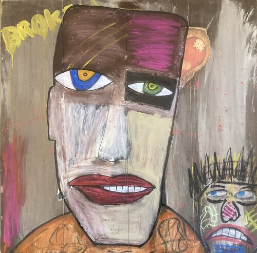 Présence divisée de Eric Doisy, Pintura a la venta en Singulart