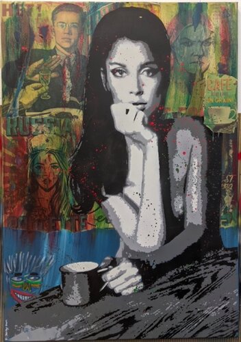 Pause kfé by Eric Doisy, 회화 for Sale on Singulart