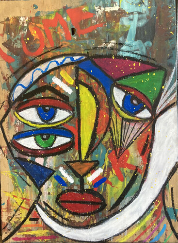 L'oeil III by Eric Doisy, Painting for Sale on Singulart