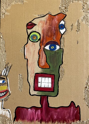 Désaccord intérieur van Eric Doisy, Schilderij te koop op Singulart