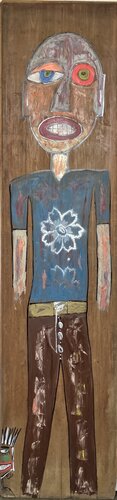 Debout by Eric Doisy, Painting for Sale on Singulart