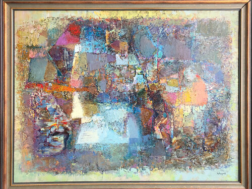 Abstraction van Niko Kherkeladze, Schilderij te koop op Singulart