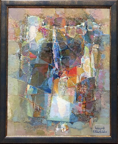 Abstraction Dorkali von Niko Kherkeladze, Malerei kaufen auf Singulart
