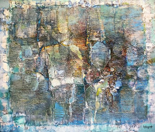 Abstraction van Niko Kherkeladze, Schilderij te koop op Singulart