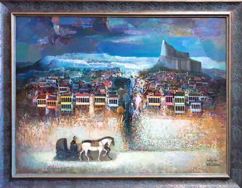 Old Tbilisi von Niko Kherkeladze, Malerei kaufen auf Singulart