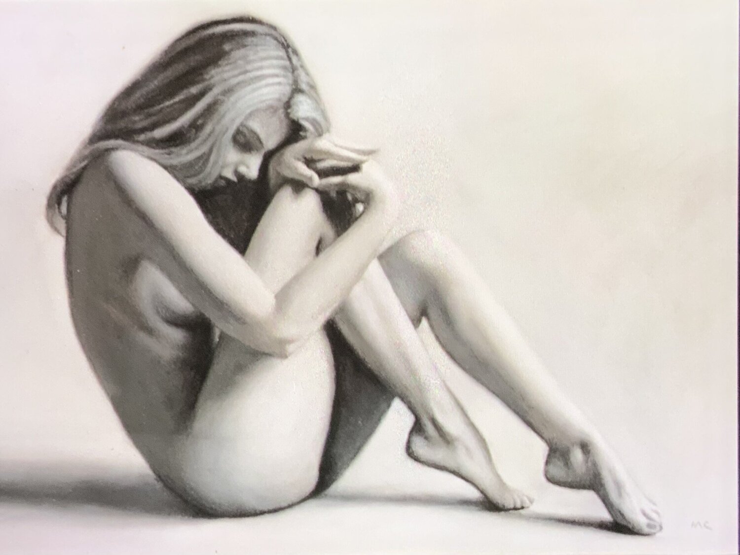 Seated Nude Mark Clark