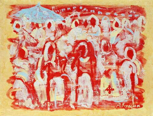 Epiphany. van Angela Kushchyk, Schilderij te koop op Singulart