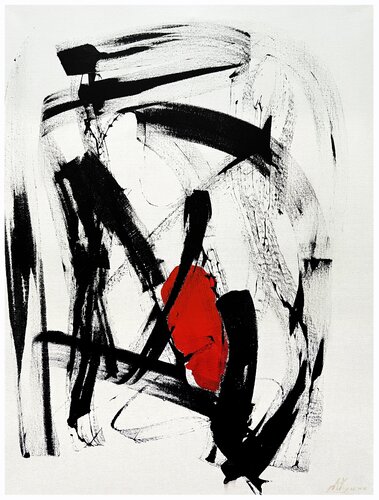 November. Heart. van Angela Kushchyk, Schilderij te koop op Singulart