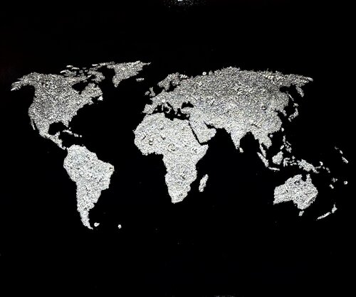 SILVER WORLD von Silvana Di Vora, Skulptur kaufen auf Singulart