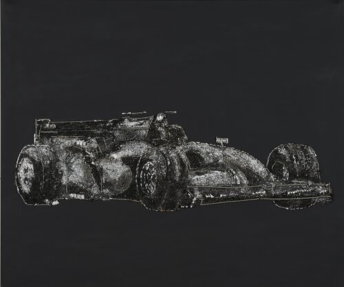 FORMULA 1 - LUXURY CAR FERRARI von Silvana Di Vora, Skulptur kaufen auf Singulart