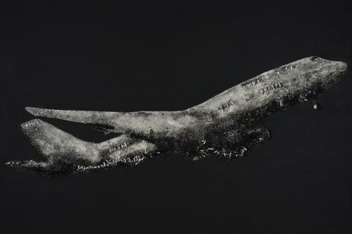 BOEING 747 van Silvana Di Vora, Beeldhouwwerk te koop op Singulart