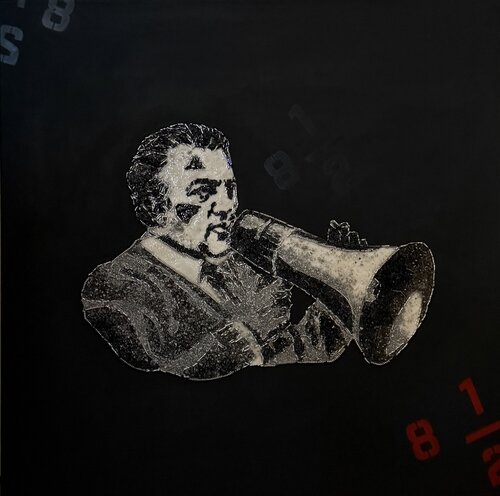FEDERICO FELLINI 8 E MEZZO - CINEMA by Silvana Di Vora, Sculpture for Sale on Singulart