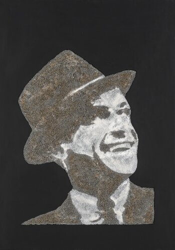 FRANK SINATRA ICON von Silvana Di Vora, Skulptur kaufen auf Singulart