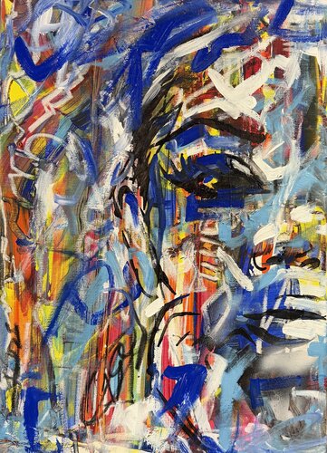 BEHIND THE COLORS by Silvana Di Vora, Painting for Sale on Singulart