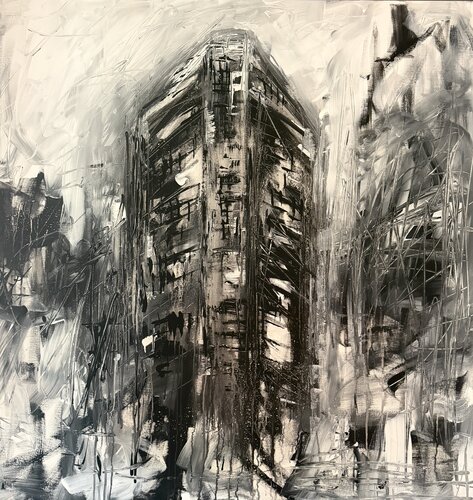 URBAN VIEWS par Silvana Di Vora, Peinture en vente sur Singulart