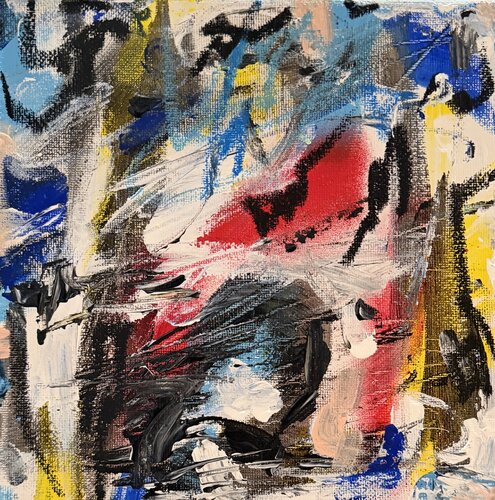 L'ATTIMO 02/4 van Silvana Di Vora, Schilderij te koop op Singulart
