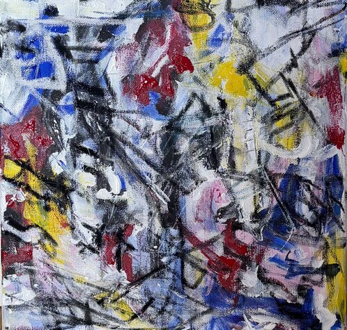 FREQUENZE URBANE 01/3 by Silvana Di Vora, Painting for Sale on Singulart