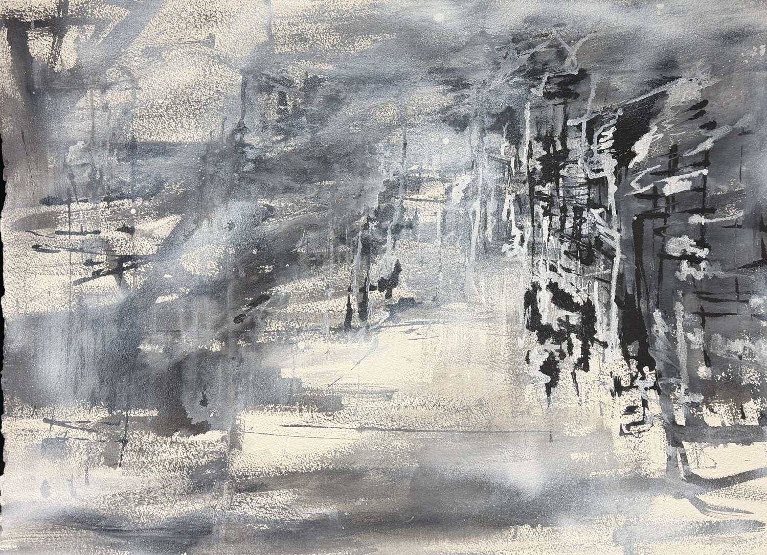 MONOCHROME OF SILENCE, SNOW Silvana Di Vora