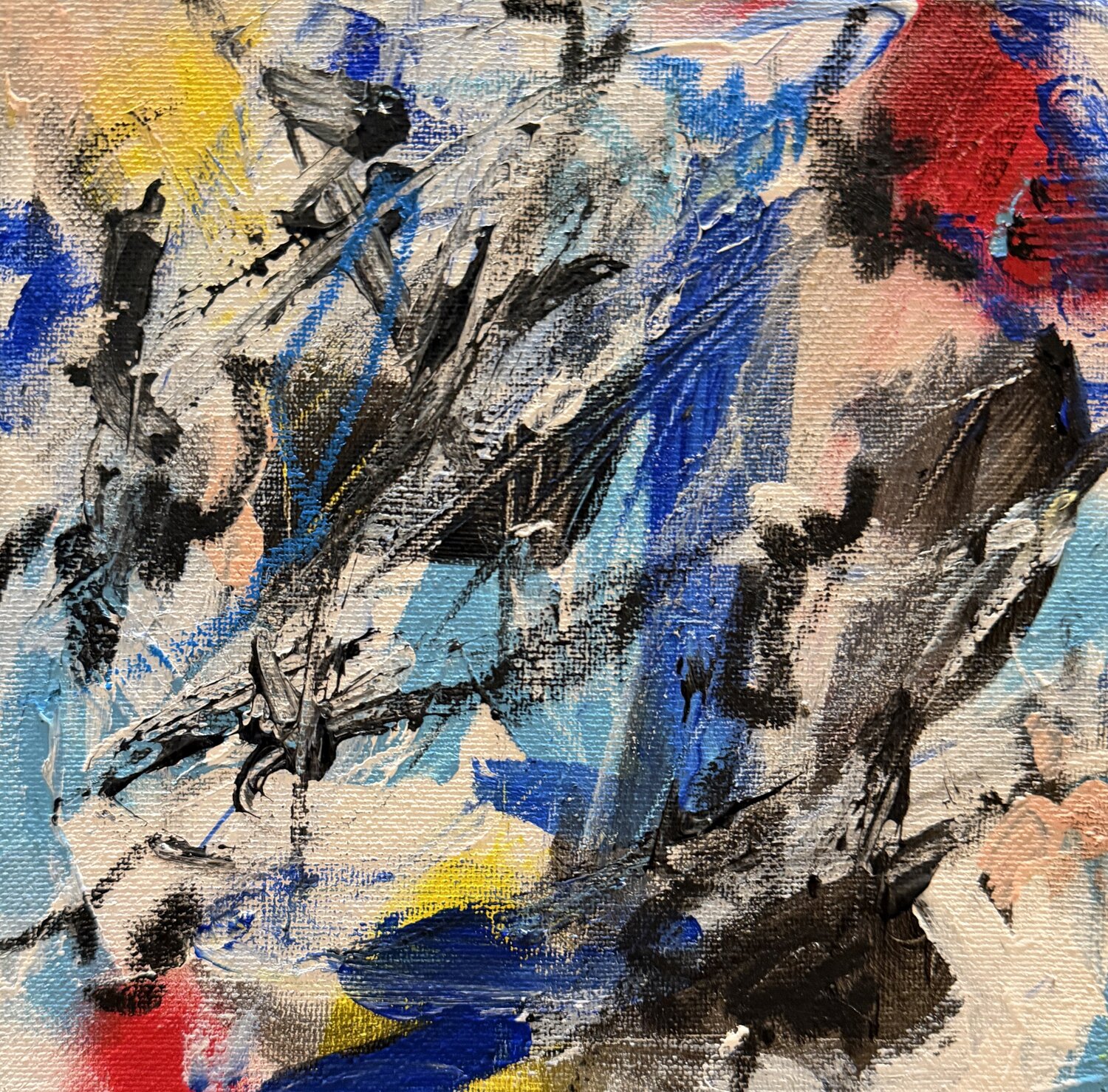 L'ATTIMO 03/4 Silvana Di Vora Original painting for sale
