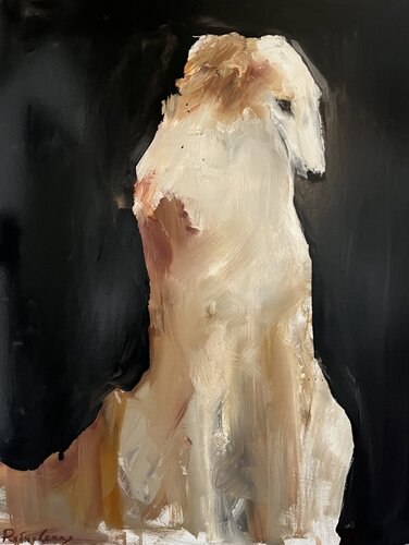 Borzoi de Anna Riabchevskaia, Pintura a la venta en Singulart