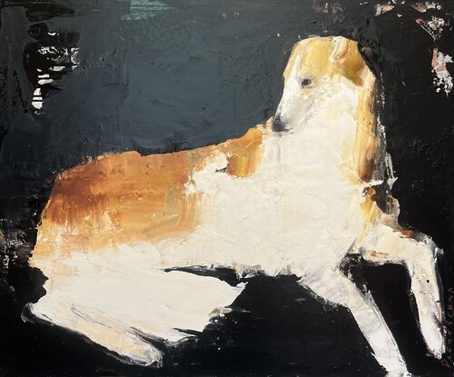 The Czar's Dog de Anna Riabchevskaia, Pintura a la venta en Singulart