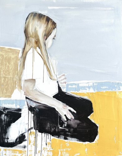 Sunny Balaton I. di Anna Riabchevskaia, Pittura in vendita su Singulart