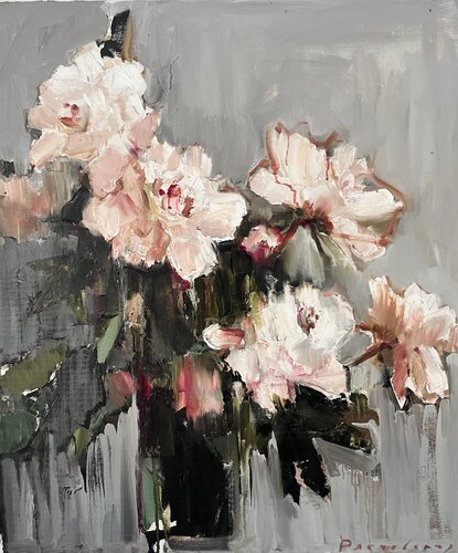 Flowers I. de Anna Riabchevskaia, Pintura a la venta en Singulart