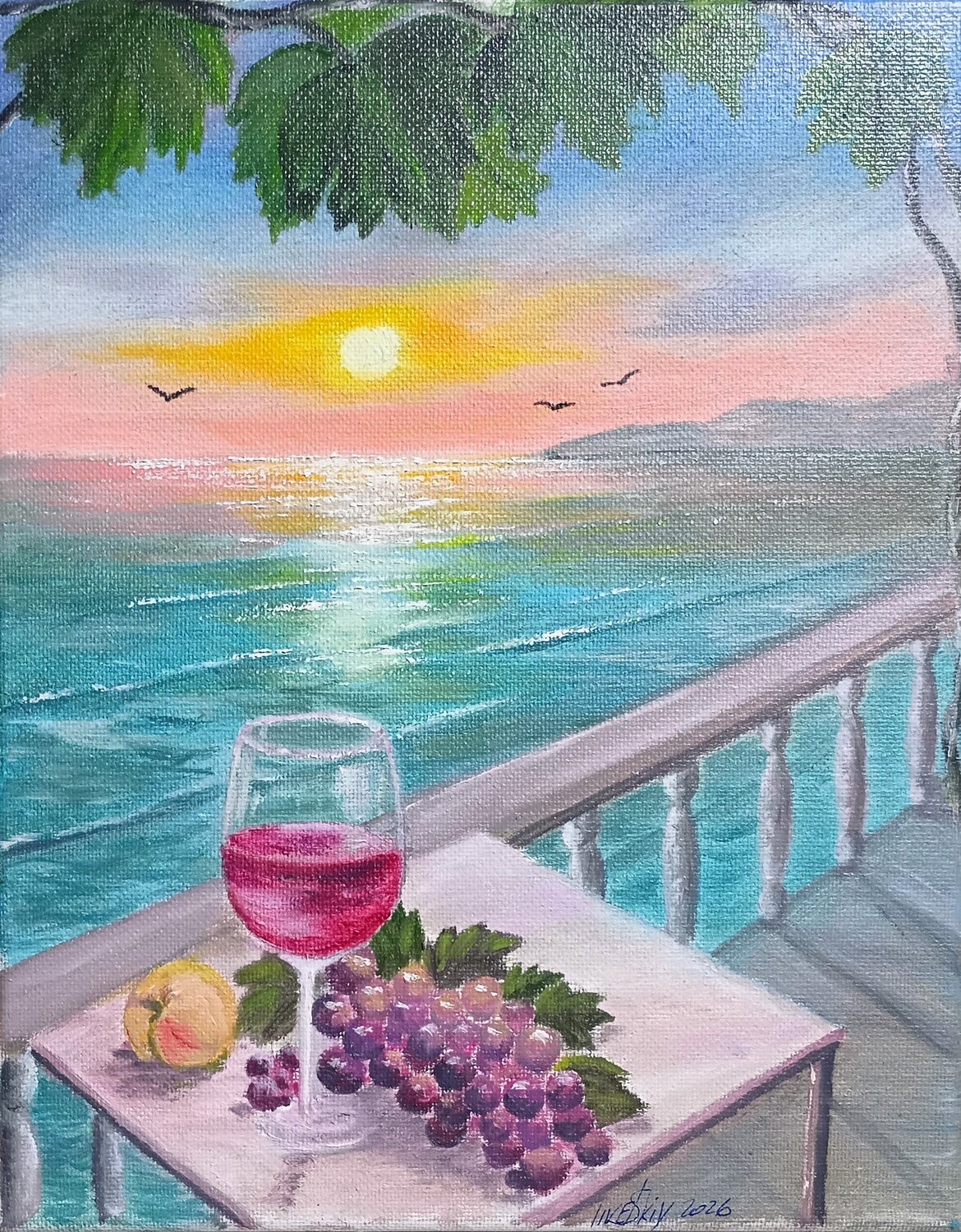 Serenity at sunset Laura Livetskiy