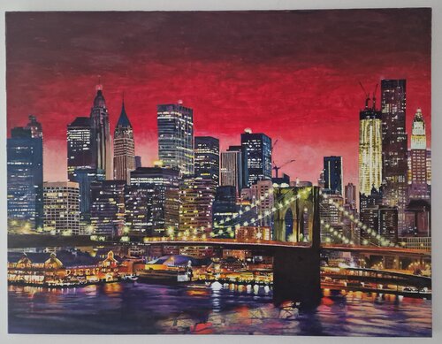 Brooklyn 89 von Arnaud FRENAY, Malerei kaufen auf Singulart