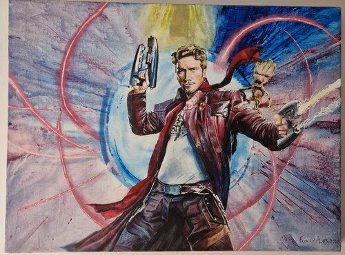 Star Lord von Arnaud FRENAY, Malerei kaufen auf Singulart