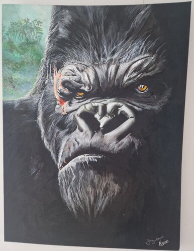 King Kong von Arnaud FRENAY, Malerei kaufen auf Singulart