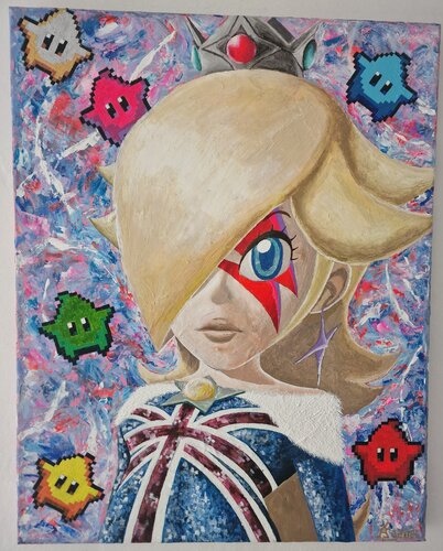 Harmonie Stardust von Arnaud FRENAY, Malerei kaufen auf Singulart