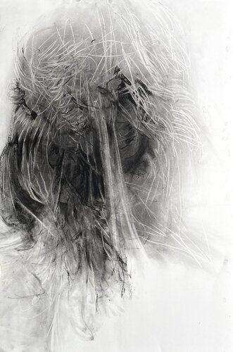 What Rises, Remains (Ce qui flotte demeure) van Philippe Briade, Tekening te koop op Singulart