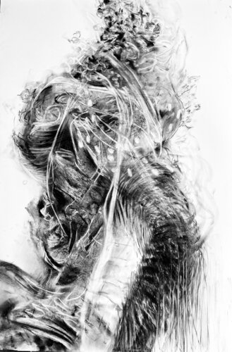 Hybrid Structures van Philippe Briade, Tekening te koop op Singulart