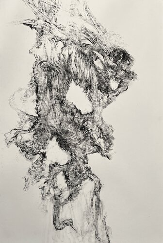 Threads of the Past van Philippe Briade, Tekening te koop op Singulart
