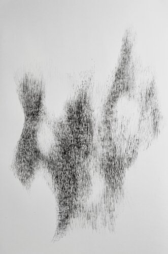 Between Two Breaths di Philippe Briade, Disegno in vendita su Singulart
