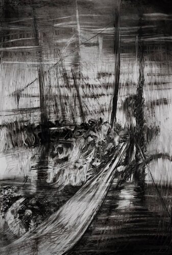 The Anatomy of Chaos van Philippe Briade, Tekening te koop op Singulart