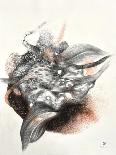 Promising Matter van Philippe Briade, Tekening te koop op Singulart