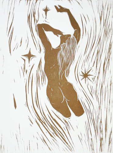 The Starry Lady von Kaya Heyman, Druck kaufen auf Singulart