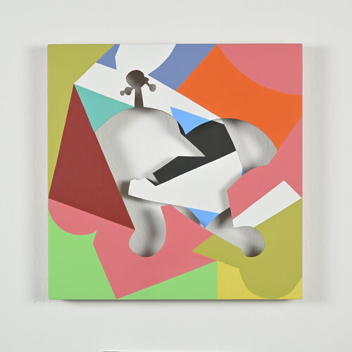 Pomeranzen im Treibhaus 4-2022 de Birgit Zinner, Pintura a la venta en Singulart