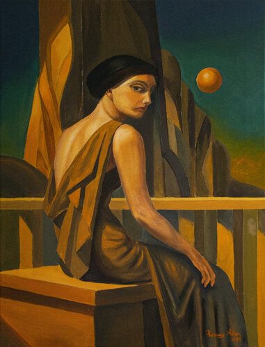 Transmission par Ramsay Allan, Peinture en vente sur Singulart