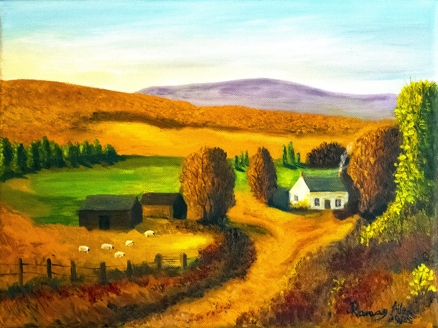 Autumn Glenisla Ramsay Allan