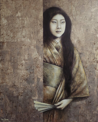 THE CONNECTION THAT UNITES EVERYTHING di Sandra De Jaume, Pittura in vendita su Singulart
