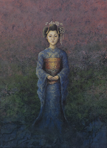 THE MAIKO OF HOPE di Sandra De Jaume, Pittura in vendita su Singulart