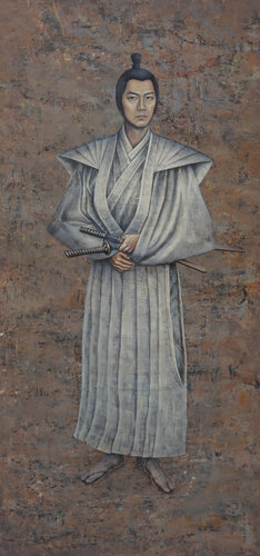 THE KATANA OF JUSTICE di Sandra De Jaume, Pittura in vendita su Singulart
