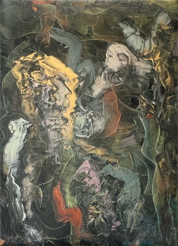 INNER FORREST von Marc Sepeur, Malerei kaufen auf Singulart