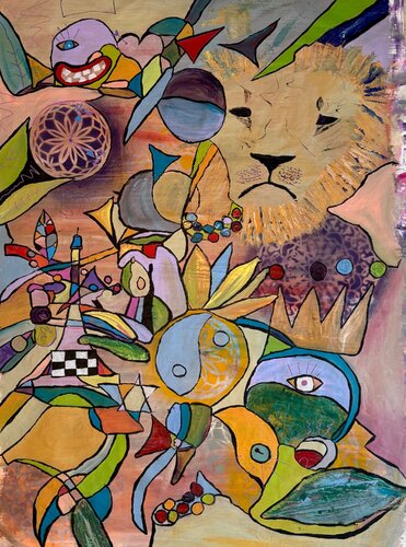 From Paris  (Brasil series) van Ryan Cowley, Schilderij te koop op Singulart