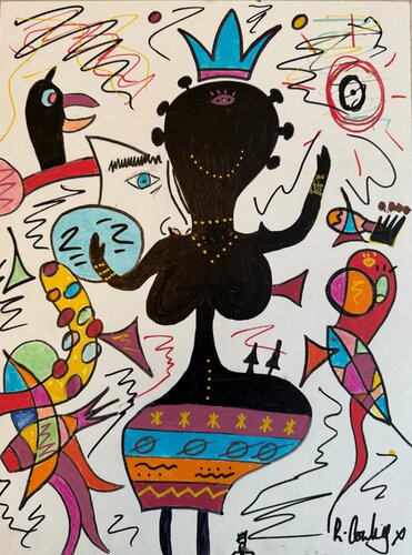 Salvador 2 (Brasil series) van Ryan Cowley, Werk op papier te koop op Singulart